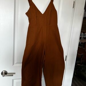 Elegant Tan Jumpsuit for Women